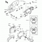 KLX650 (KLX650-C2) Фара