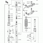 KDX200 (KDX200-H2) Front fork(kdx200-h1-h3)