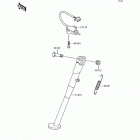KLR250 (KL250-D13) Подножка