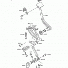 Vulcan 88 (VN1500-A7) Педаль тормоза