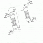 Vulcan 88 (VN1500-A7) Подвеска  /  амортизатор