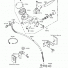 Vulcan 88 (VN1500-A7) Главный тормозной цилиндр,передний