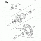 KX80 (KX80-R4) Переднее колесо