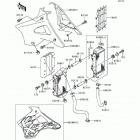 KX125 (KX125-K2) Радиатор