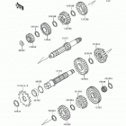 KX500 (KX500-E7) Трансмиссия