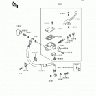 KLR250 (KL250-D13) Главный тормозной цилиндр,передний