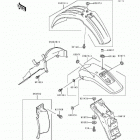 KLX650 (KLX650-C2) Крылья