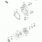 KLR250 (KL250-D11) Водяной насос