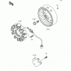 KLR250 (KL250-D13) Генератор
