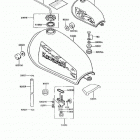KE100 (KE100-B13) Fuel tank(ke100-b11 / b12 / b13 / b14)