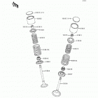 KLX650 (KLX650-C2) Клапана