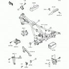 Ninja 250R (EX250-F7) Electro bracket