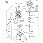 KX500 (KX500-E5) Карбюратор