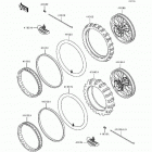 KLX650R (KLX650-A2) Wheels / tires@(jkalxea1 pa000750&nami.)