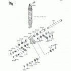 KLR250 (KL250-D13) Задняя подвеска