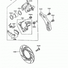 Concours (ZG1000-A7) Задний тормоз