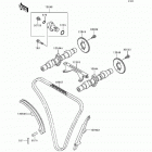 Vulcan 500 (EN500-A4) Camshafts / tensioner