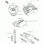 KLX650 (KLX650-C2) Decals(ebony)(klx650-c1 / c2)