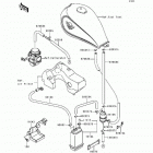 Vulcan 500 (EN500-A4) Испарительная система топлива