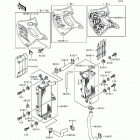 KDX250 (KDX250-D2) Радиатор