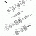 KDX250 (KDX250-D2) Трансмиссия