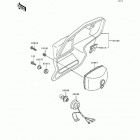 KDX250 (KDX250-D2) Фара
