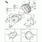 Eliminator 250 (EL250-E2) Крышки двигателя