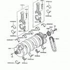 Concours (ZG1000-A7) Коленвал