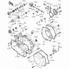 KDX250 (KDX250-D2) Крышки двигателя