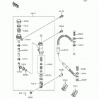 KDX200 (KDX200-E6) Задний торм цилиндр