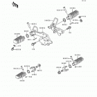 Eliminator 250 (EL250-E2) Подножки