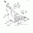 Vulcan 500 (EN500-A4) Рама ,крепежные детали