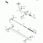 Eliminator 250 (EL250-E2) Педаль тормоза
