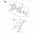 Vulcan 500 (EN500-A4) Фара