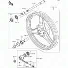 Eliminator 250 (EL250-E2) Переднее колесо