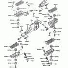 Concours (ZG1000-A7) Подножки