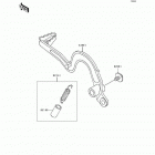 KDX250 (KDX250-D2) Педаль тормоза