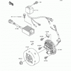KDX200 (KDX200-E6) Генератор