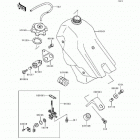 KDX250 (KDX250-D2) Топливный бак