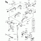Vulcan 500 (EN500-A4) Ignition switch / locks / refiectors