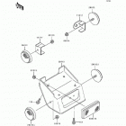 KDX250 (KDX250-D2) Катафоты