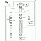 KDX250 (KDX250-D2) Амортизатор
