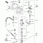 KDX250 (KDX250-D2) Задний торм цилиндр