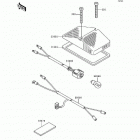 KDX200 (KDX200-E6) Задний фонарь