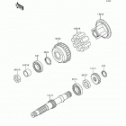 Zephyr 750 (ZR750-C2) Secondary shaft