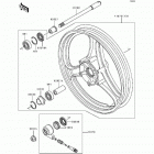 EX500 (EX500-A6) Переднее колесо