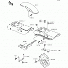 Vulcan 500 (EN500-A4) Fenders(en500-a1 / a2 / a3 / a4)