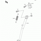 KDX200 (KDX200-E5) Подножка