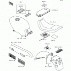 EX500 (EX500-A6) Наклейки предупреждения