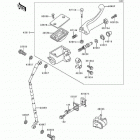 KX500 (KX500-E5) Front master cylinder(kx500-e4 / e5)